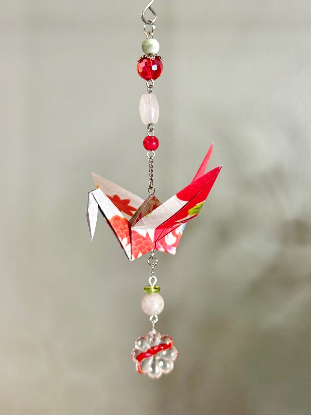 Origami Ornament #2588 - Medium Paper Crane
